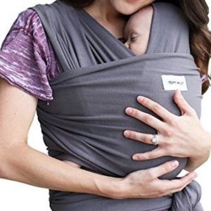 Sleepy wrap baby wrap gray color